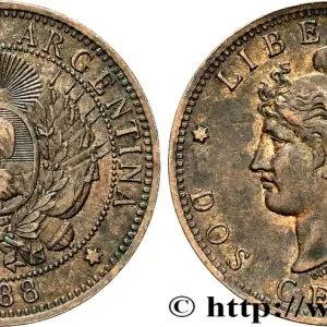 Must-Have ARGENTINE 2 Centavos “Liberté” 1888 fwo_824898 Monde