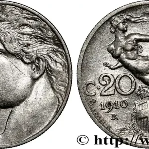 ITALIE 20 Centesimi Italie / allégorie de la Liberté 1910 Rome - R fwo_825405 Monde Acheter En Ligne