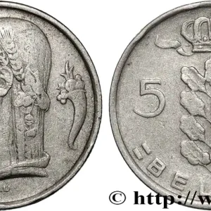 Haute Qualité BELGIQUE 5 Francs légende flamande 1950 fwo_825499 Monde