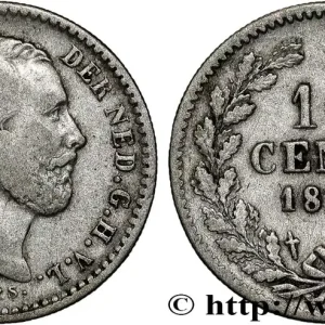 PAYS-BAS 10 Cents Guillaume III 1863 Utrecht fwo_825515 Monde Vente Flash