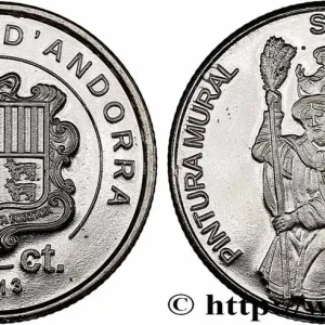 ANDORRE (PRINCIPAUTÉ) 10 Centims Proof fresque de l’église Sant Cristofol d’Amyos 2013 fwo_825680 Monde Usine Directe