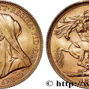OR, PALLADIUM ET PLATINE INVESTISSEMENT Souverain Victoria type vieille tête 1899 Melbourne fwo_825763 Monde Bon Plan