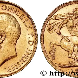 Prix Promo OR, PALLADIUM ET PLATINE INVESTISSEMENT 1 Souverain Georges V 1911 Londres fwo_825770 Monde