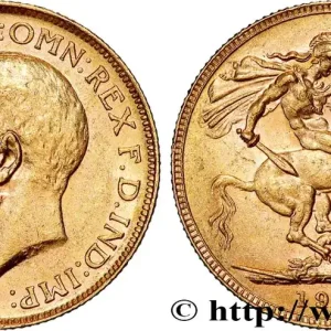 Jusqu’à Épuisement Des Stocks OR, PALLADIUM ET PLATINE INVESTISSEMENT 1 Souverain Georges V 1913 Perth fwo_825772 Monde