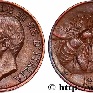 Haute Qualité ITALIE 10 Centesimi Victor Emmanuel III 1922 Rome - R fwo_828131 Monde