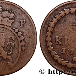 ALLEMAGNE - PALATINAT 1/2 Kreuzer Charles Théodore 1777 fwo_828138 Monde Vente Flash