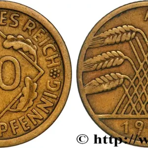 ALLEMAGNE 10 Rentenpfennig gerbe de blé 1924 Berlin fwo_829781 Monde Gros Lot