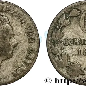 ALLEMAGNE - BADE 6 Kreuzer Léopold Ier 1836 fwo_829964 Monde Offre Limitée