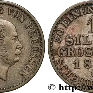 Expédié Aujourd’hui ALLEMAGNE - PRUSSE 1 Silbergroschen Guillaume Ier 1867 Francfort fwo_829976 Monde