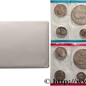 Certifié ÉTATS-UNIS D'AMÉRIQUE Série 12 monnaies - Uncirculated Coin 1977 Denver fwo_716587 Monde