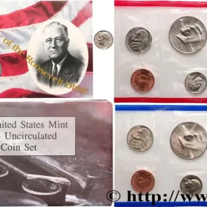 ÉTATS-UNIS D'AMÉRIQUE Série 12 monnaies - Uncirculated Coin 1996 fwo_716681 Monde Premium