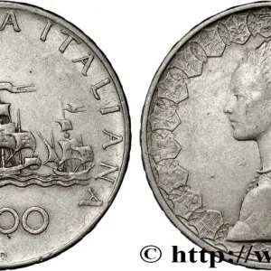 Livraison Gratuite ITALIE 500 Lire “caravelles” / dame du style de la renaissance 1959 Rome fwo_777353 Monde