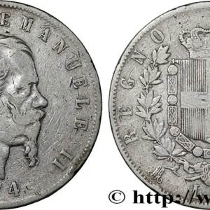 En Vogue ITALIE 5 Lire Victor Emmanuel II 1874 Milan fwo_812983 Monde