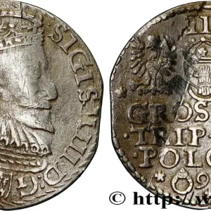 POLOGNE - ROYAUME DE POLOGNE - SIGISMOND III VASA 3 Groszy 1594 Marienburg fwo_815454 Monde Vente Flash