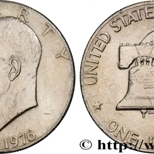 Acheter En Ligne ÉTATS-UNIS D'AMÉRIQUE 1 Dollar Eisenhower bicentenaire 1976 Philadelphie fwo_815654 Monde