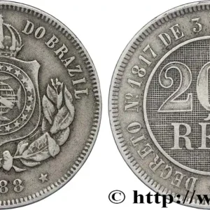 Acheter Direct BRÉSIL 200 Reis Empire du Brésil 1888 fwo_817760 Monde