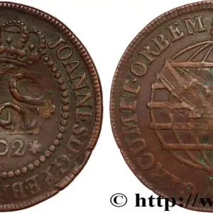 Meilleur Choix BRÉSIL - EMPIRE DU BRÉSIL - PIERRE II 20 Réis contremarqué sur une 40 Réis de 1802 (1835) fwo_821072 Monde