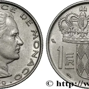 Acheter En Ligne MONACO 1 Franc Rainier III 1960 Paris fwo_823357 Monde