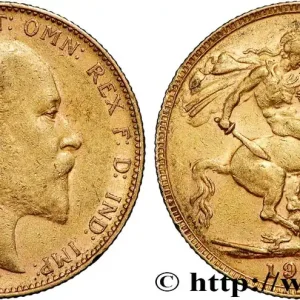 OR, PALLADIUM ET PLATINE INVESTISSEMENT 1 Souverain Edouard VII 1905 Perth fwo_825767 Monde Acheter En Ligne