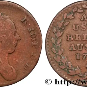 Retour Gratuit BELGIQUE - PAYS-BAS AUTRICHIENS 2 Liards Joseph II 1789 Bruxelles fwo_831157 Monde