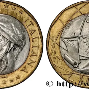 Nouvel Arrivage ITALIE 1000 Lire Union Européenne variante avec la frontière entre la RFA et la RDA 1997 Rome fwo_831484 Monde