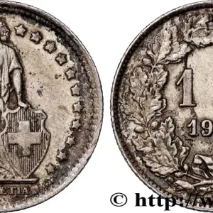 SUISSE 1 Franc Helvetia 1944 Berne fwo_957459 Monde Acheter Direct