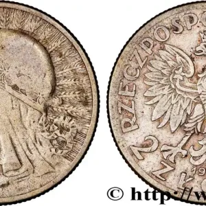 Dernière Chance POLOGNE 2 Zlote Reine Jadwiga 1934 Varsovie fwo_957428 Monde