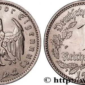 Seulement Aujourd’hui ALLEMAGNE 1 Reichsmark aigle 1937 Berlin fwo_957339 Monde