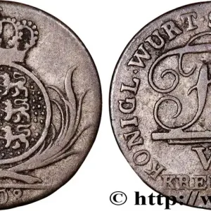 ALLEMAGNE - WURTEMBERG 6 Kreuzer Frédéric Ier 1808 fwo_957322 Monde Must-Have