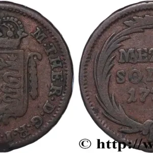 Super Prix ITALIE - DUCHÉ DE MILAN - MARIE-THÉRÈSE 1/2 Soldo 1777 Milan fwo_691526 Monde