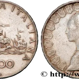 ITALIE 500 Lire “caravelles” 1958 Rome fwo_748532 Monde Certifié