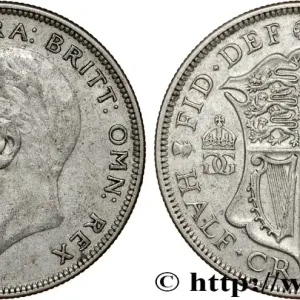 Nouvelle Collection ROYAUME-UNI 1/2 Crown Georges V 1936 fwo_809760 Monde