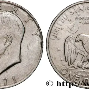 ÉTATS-UNIS D'AMÉRIQUE 1 Dollar Eisenhower 1971 Denver fwo_815661 Monde Commande En Gros