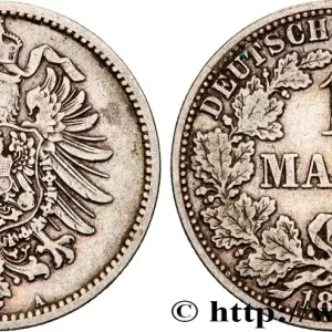 Pas Cher ALLEMAGNE 1 Mark Empire aigle impérial 2e type 1886 Berlin - A fwo_816255 Monde