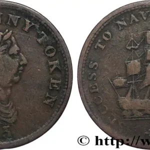 Remise CANADA 1/2 Penny token 1815 fwo_818024 Monde
