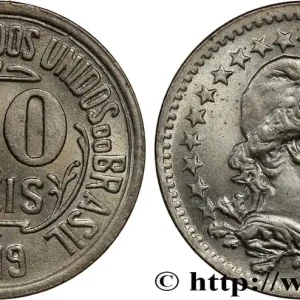 BRÉSIL 20 Reis “Liberté” 1919 fwo_821138 Monde Commander Maintenant