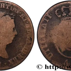 PORTUGAL 1 Pataco ou 40 reis Pierre IV 1828 fwo_822475 Monde Nouveauté