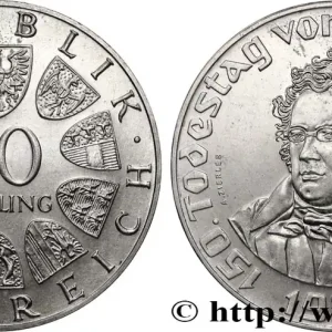 AUTRICHE 50 Schilling 150e anniversaire de la mort du compositeur Franz Schubert 1978 fwo_822750 Monde Achat Immédiat