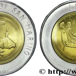 SAINT-MARIN 500 Lire ‘La révolution technologique’ 1986 Rome - R fwo_824421 Monde Commander Maintenant