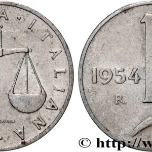 Prix Promo ITALIE 1 Lire 1954 Rome fwo_831449 Monde