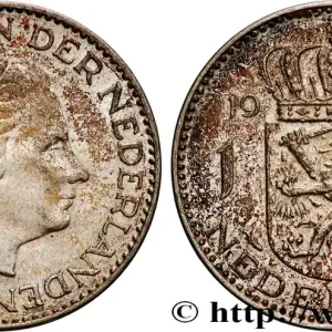 PAYS-BAS 1 Gulden Juliana 1956 Utrecht fwo_831881 Monde Meilleure Vente