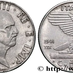 Expédié Aujourd’hui ITALIE 50 Centesimi Victor Emmanuel III an XIX 1941 Rome - R fwo_833225 Monde