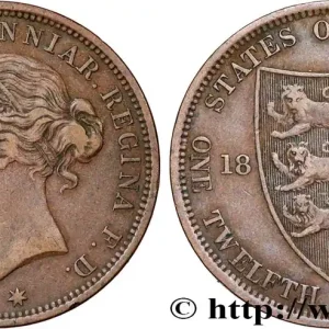 Achat Immédiat JERSEY 1/12 Shilling Victoria 1894 Londres fwo_833253 Monde