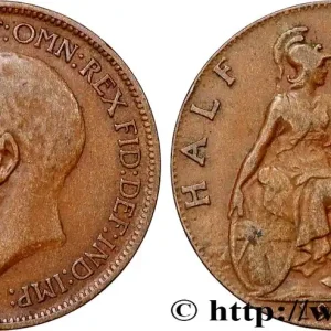 Vente Flash ROYAUME-UNI 1/2 Penny Georges V 1915 fwo_833266 Monde