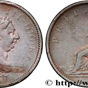 Certifié ROYAUME-UNI 1 Penny Georges III tête laurée 1807 fwo_833267 Monde