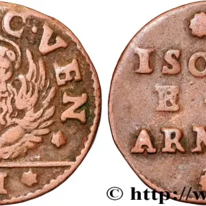 ITALIE - VENISE 2 Soldi (Gazetta) Marcantonio Giustinian ou Francesco Morosini 1688-1690 Venise fwo_833305 Monde Achat Immédiat