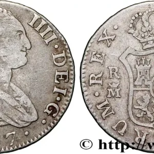 ESPAGNE 2 Reales Charles IV 1807 Madrid fwo_833601 Monde Jusqu’à Épuisement Des Stocks