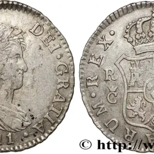 ESPAGNE - ROYAUME D'ESPAGNE - FERDINAND VII 2 Reales 1811 Cadix fwo_829923 Monde Soldes