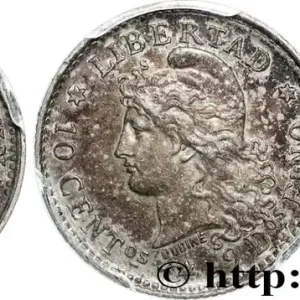 ARGENTINE 10 Centavos 1883 fwo_831587 Monde Meilleure Vente