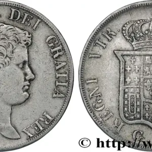 Seulement Aujourd’hui ITALIE - ROYAUME DES DEUX-SICILES - FERDINAND II 120 Grana 1834 Naples fwo_831980 Monde